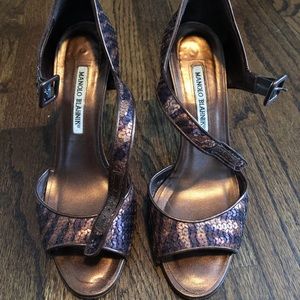 Manolo Blahnik heels size 8.5